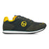 Sneakers nere in tessuto e similpelle con suola bicolore Sergio Tacchini Loris, Brand, SKU s323000086, Immagine 0